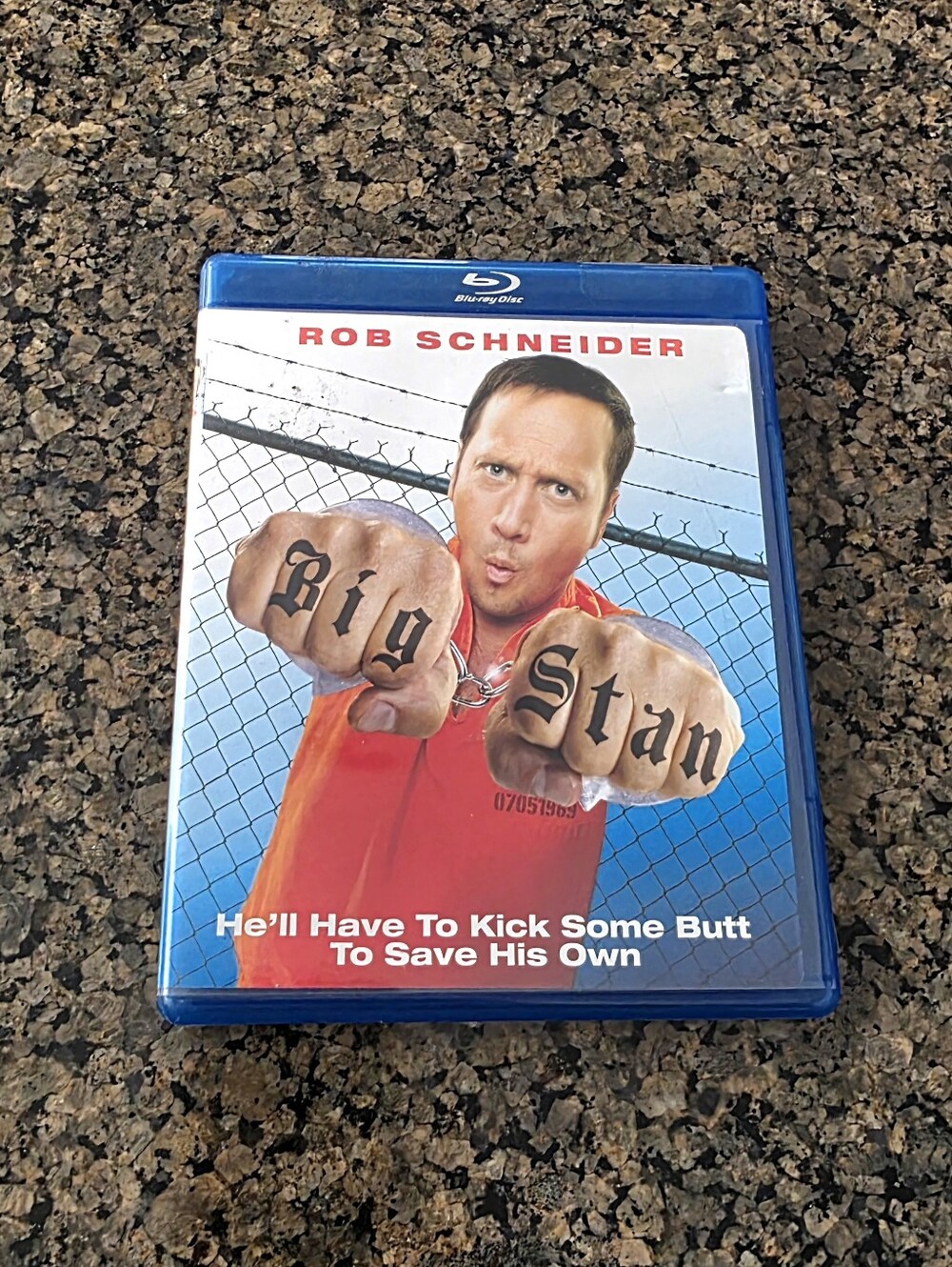 Big Stan (Blu-ray Disc 2009) Rare Clean Tested Working Complete OOP Comedy Movie